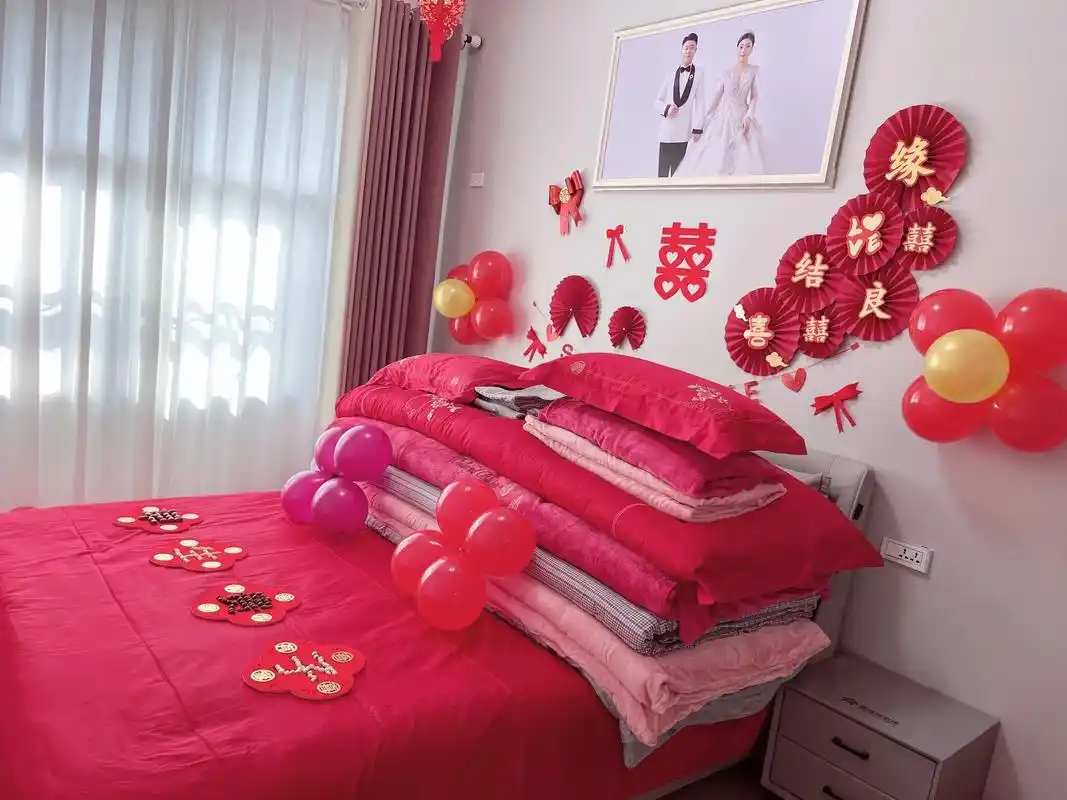 弟弟新婚快乐,婚房已布置好,就等明天弟妹回来了#婚房布置 # - 抖音
