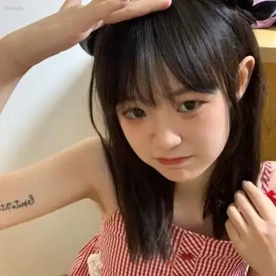 ins甜美优质森系真人女生头像