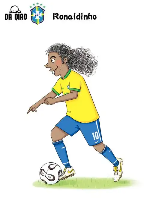 2020~足球明星~!|插画|商业插画|工匠大桥_原创作品-站酷zcool