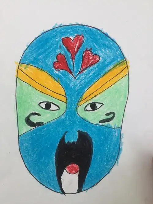 北城中心幼儿园大三班主题活动:中国范儿——识脸谱,传承东方美