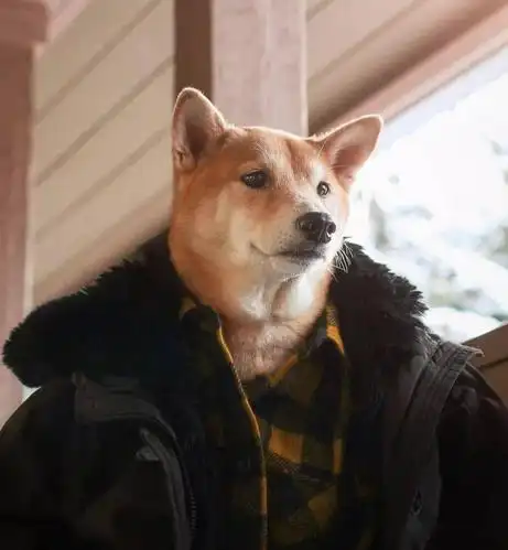 居然被一只狗帅到了!