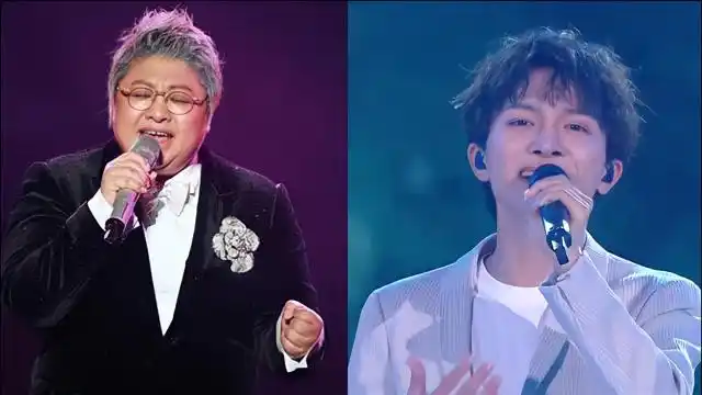 明星唱那片海对比听完韩红唱的再听周深差距真是一目了然