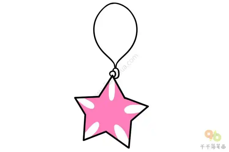 漂亮的挂饰简笔画图片大全简单易学