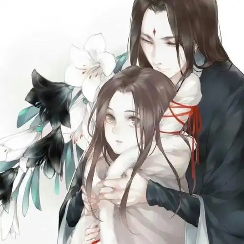 古风男女拥抱头像图片只羡鸳鸯不羡仙