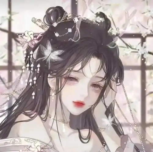 动漫女头闺蜜头像仙气古风