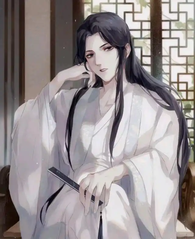 古风白衣公子插画壁纸 除去君身三尺雪 天下谁人配白衣