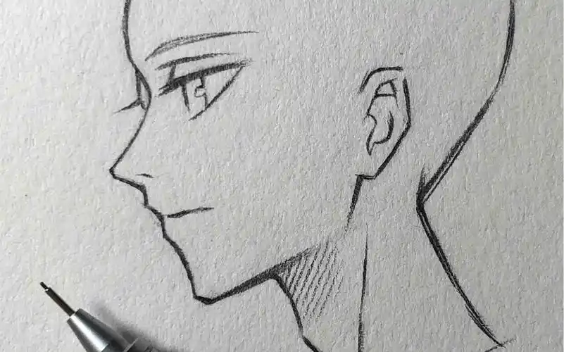 这样画侧脸简简单单