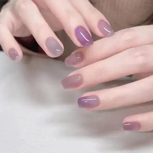 美甲|谁做谁好看的冰透美甲来了!超适合夏天