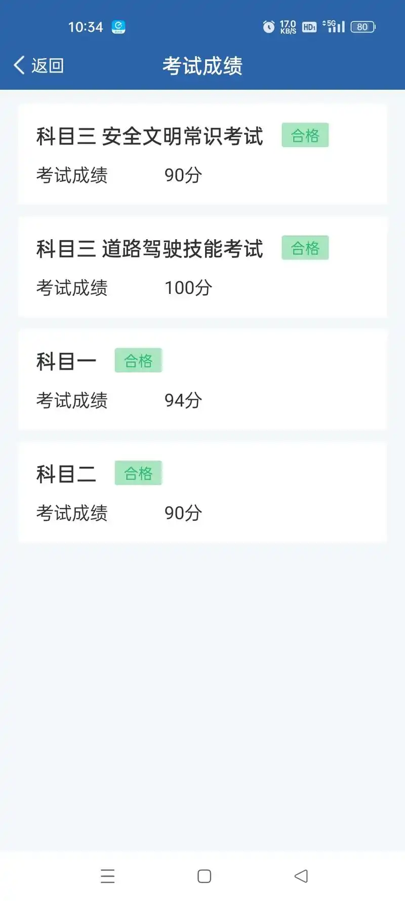 终于把证拿到手里了##成绩合格 #考驾照 #逢考必过 - 抖音