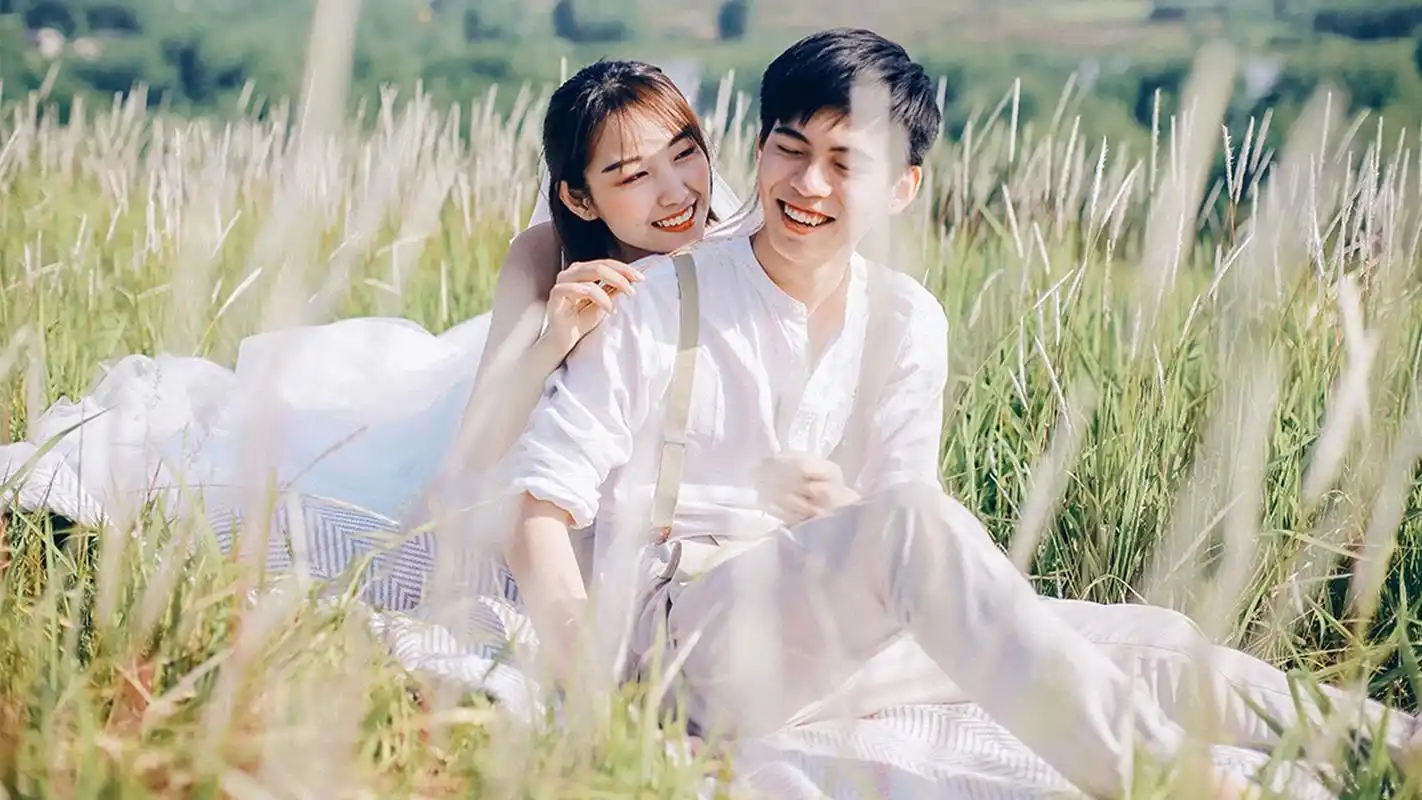 电脑壁纸 节日 情人节 情侣七夕浪漫婚纱