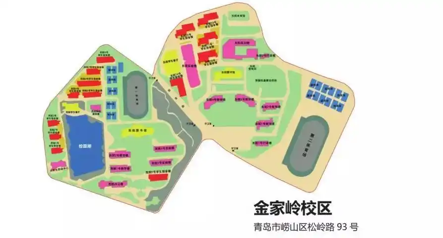 校园地图-中国(教育部)留学服务中心/青岛大学出国留学培训基地