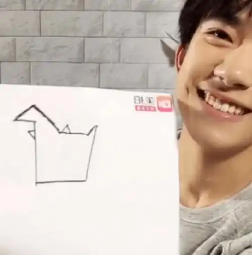 67 易烊千玺在手腕上画千纸鹤,这大概是双向爱吧_手机搜狐网