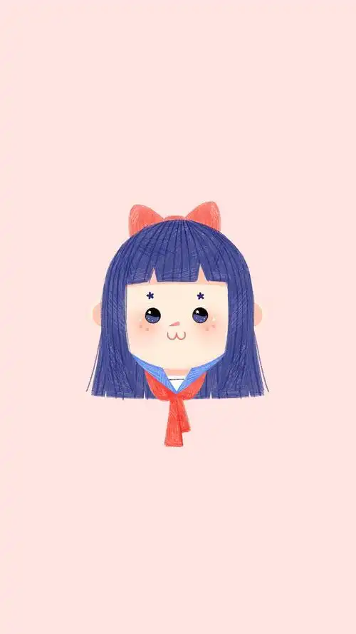 清新q图版本简约时尚布艺原创卡通漫画手绘插画动漫可爱经典个性萌萌