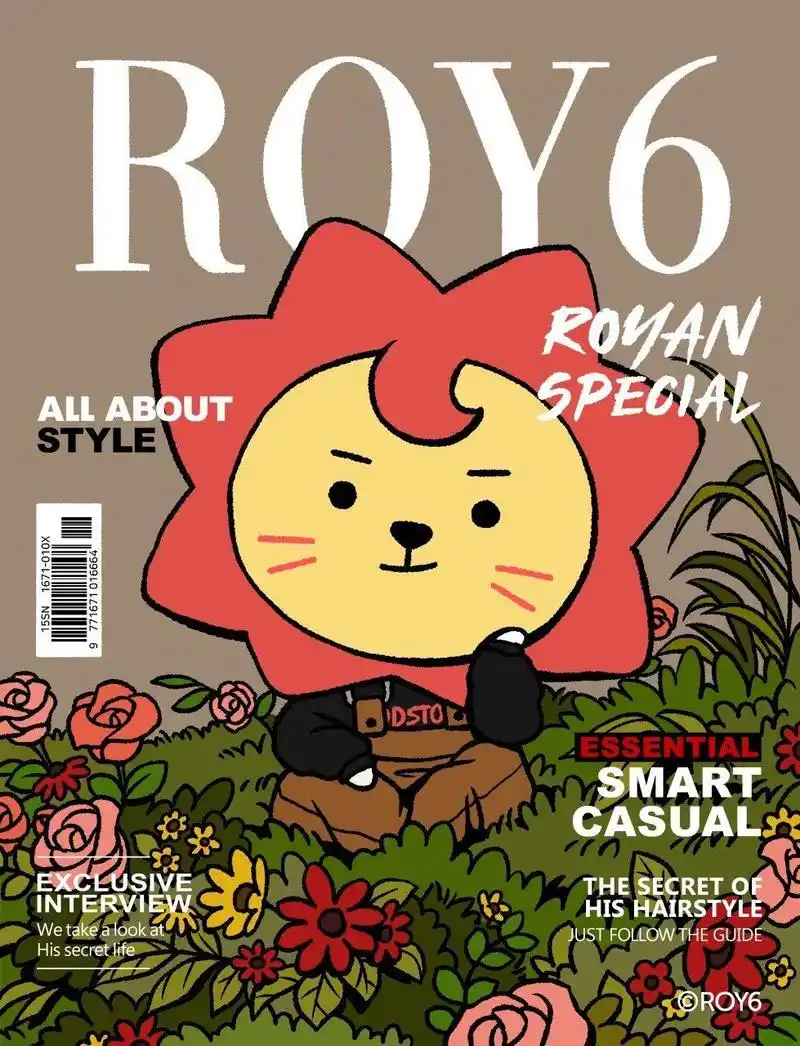 莱阳登上时尚杂志封面摆出和王源爸爸一样可爱的姿势