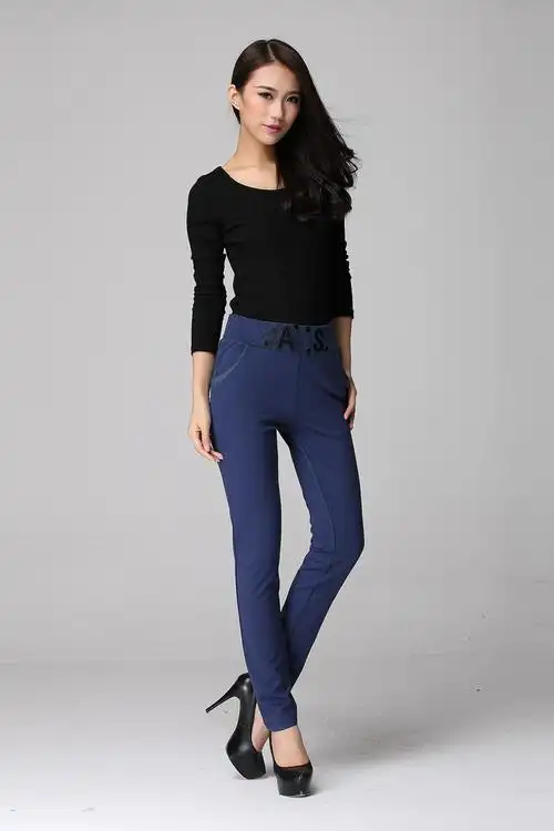 服装鞋帽箱包,钟表眼镜 女装 女式休闲裤 2013秋冬新款休闲裤 韩版