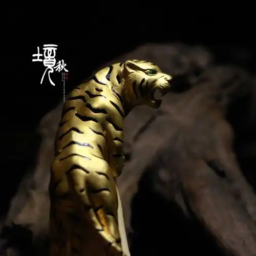 仿虎牙包金包银套老虎吊坠牙镶嵌熊牙包银包金牙镶嵌