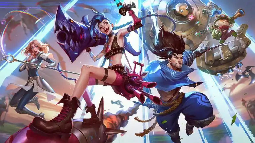 英雄联盟 let′s gank 英雄联盟手游 [桃氵] 想求一下lol手游官网头图