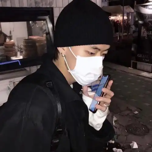 qq头像大全66张戴口罩帅气男生头像