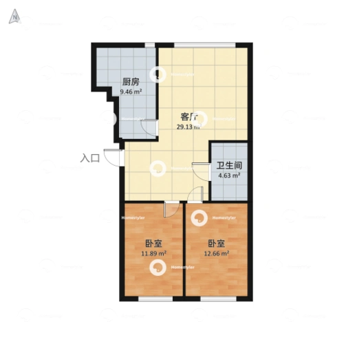 北京印象户型图