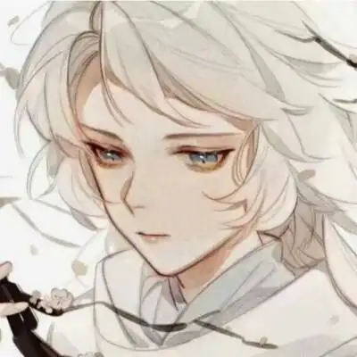 古风#男头#白发少年