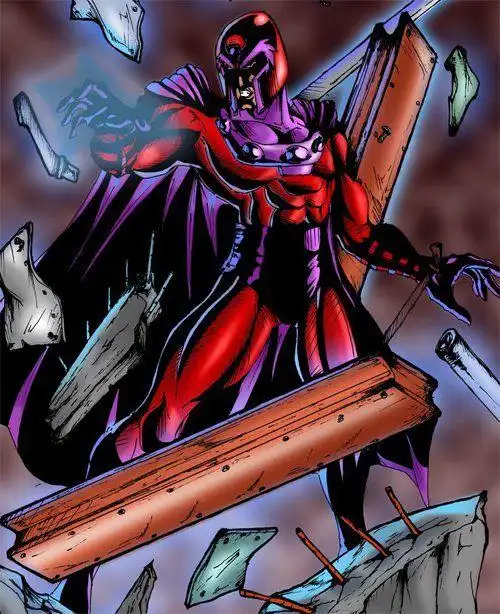 动漫人物插画:万磁王(magneto):#采集大赛