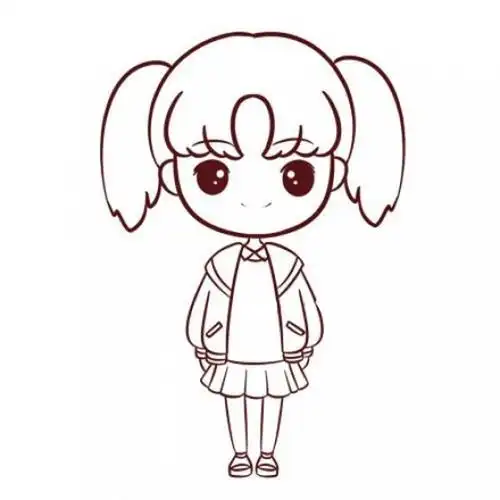 笔画怎么画姐姐或妹妹简单又好看小女孩与向日葵儿童简笔画幼儿简笔画