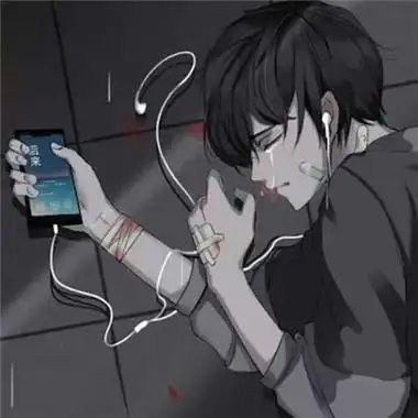 心累伤感头像男 唯美孤独抑郁失落男生头像伤感图片_伤感_头像控