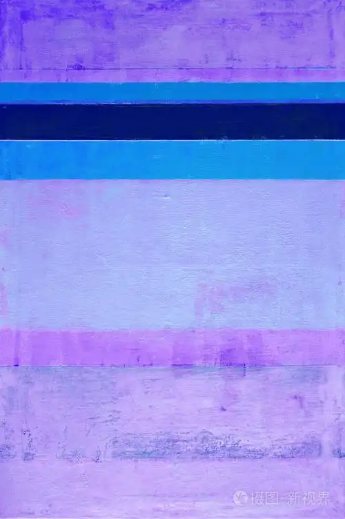 紫色和蓝色的抽象艺术画