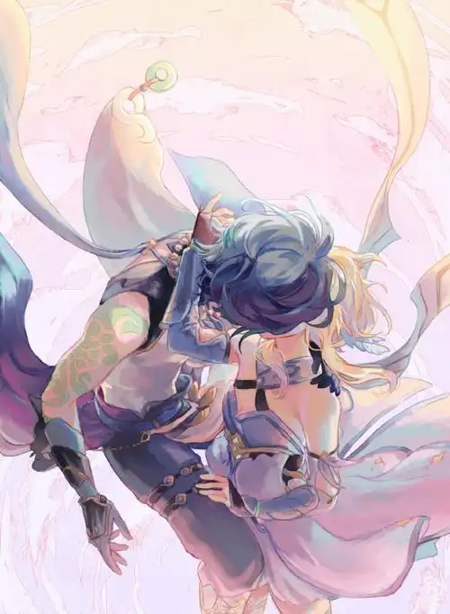 原神3.0版本##魈##魈荧