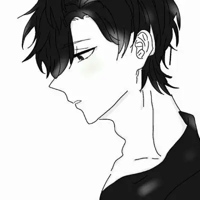 男生头像黑白动漫超拽玩网气质丧