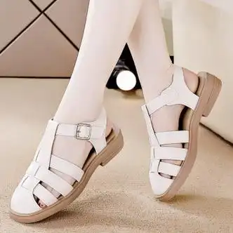 女士凉鞋>cataitata>cataitata凉鞋女外穿夏季2024年新款罗马凉鞋百搭