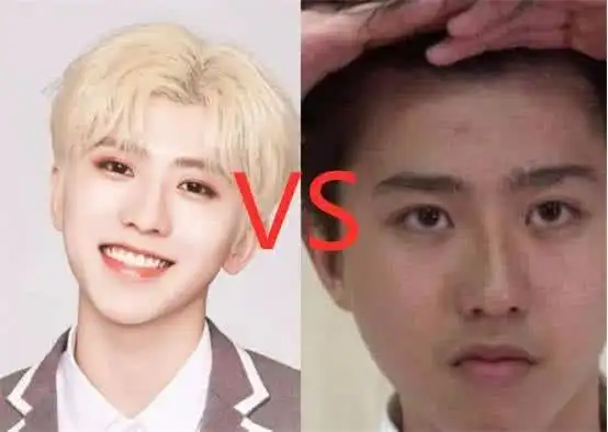 男神卸妆前和卸妆后的样子最后一位根本不需要化妆