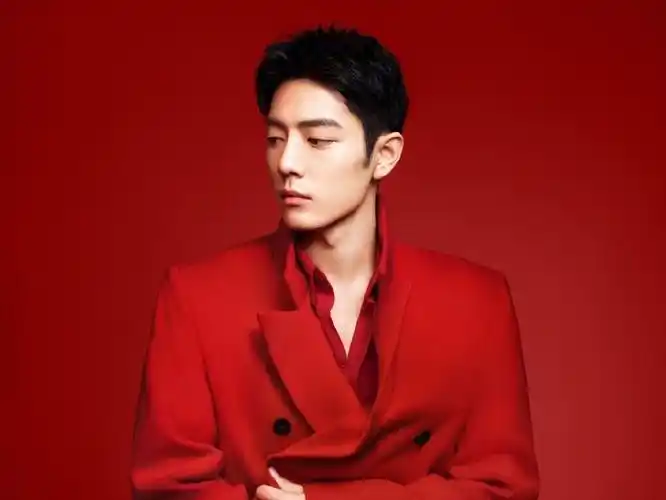 肖战与红色绝配,超好看啊