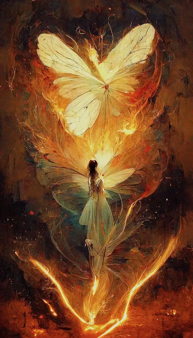 这么梦幻的仙女97蝴蝶,你更喜欢哪一个呢?#原创 #ai绘画 - 抖音