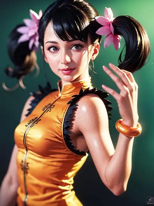 铁拳各种画风的凌晓雨头像壁纸