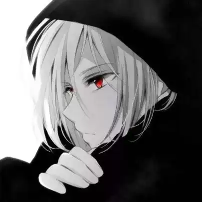 二次元男生暗黑头像高清黑白系列的男生炫酷暗黑头像图片