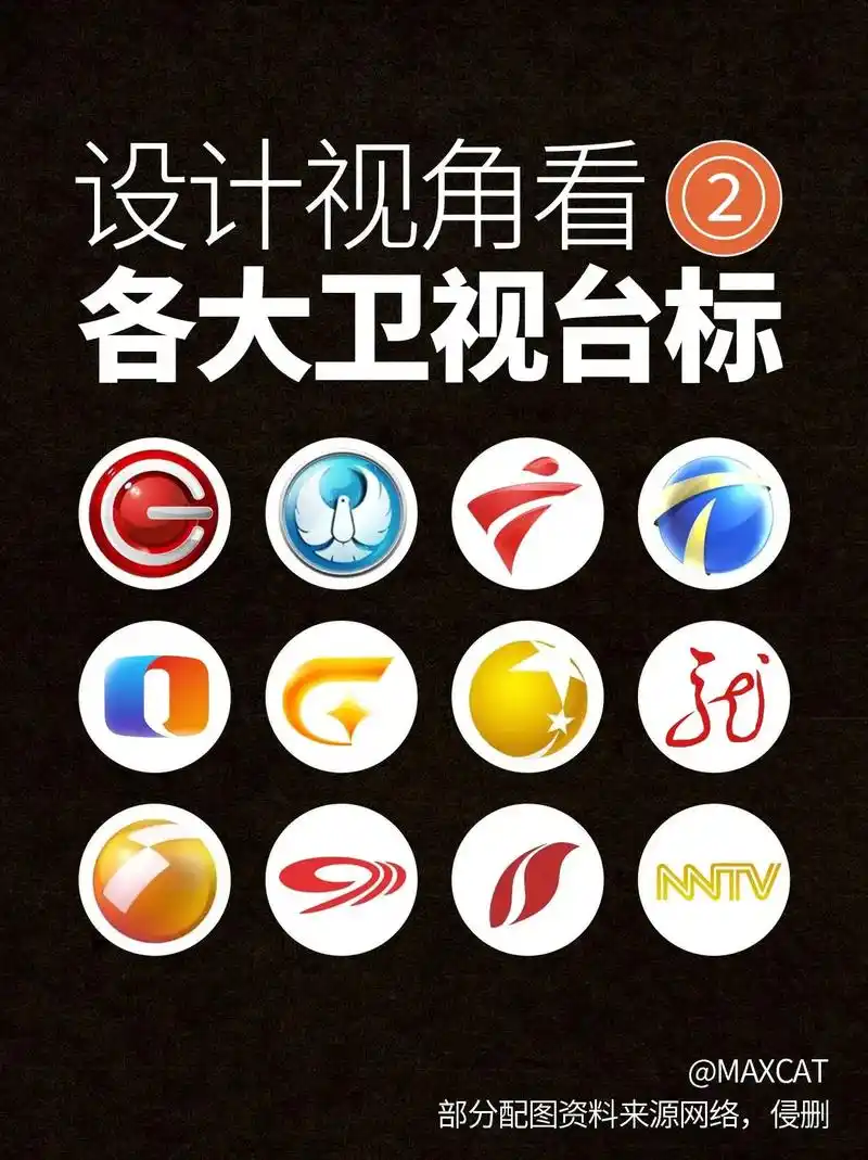 全国各大卫视台标 - 抖音