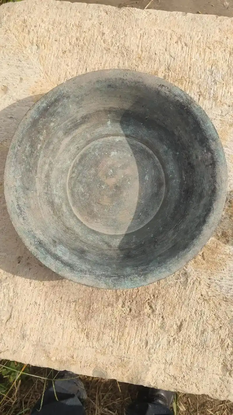 老铜盆(金盆洗手)重1.8斤!全品 - 抖音