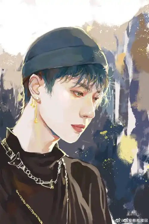 帅 少年@uniq-王一博漫画版的王一博～简直太惊为天人了!