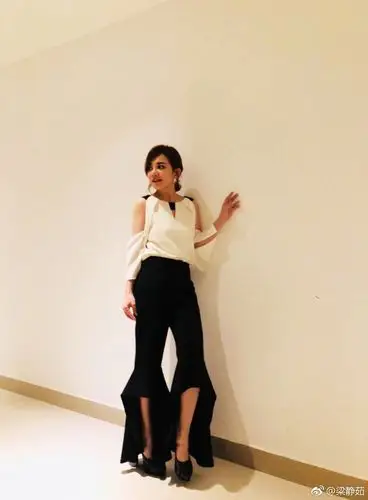 组图:梁静茹秀美腿气质优雅 美不过一秒大笑偶像包袱碎一地_高清图集