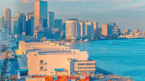 唯美日本城市风光高清桌面壁纸