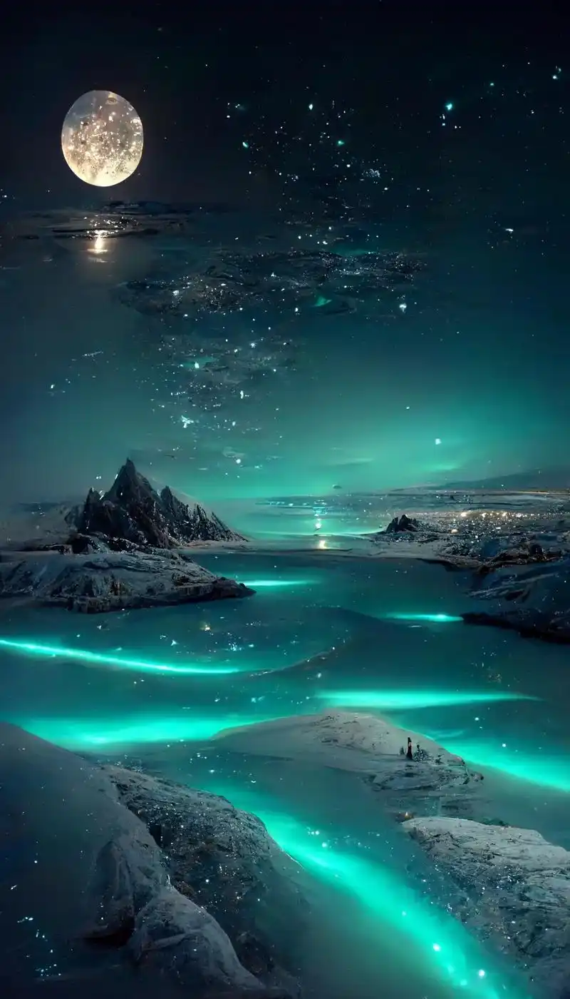 看完这满天星河,希望你能心满意足地入睡#唯美意境 #手机壁纸 - 抖音