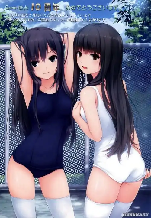 夏日无限美 全靠死库水 二次元萌妹泳装套图赏