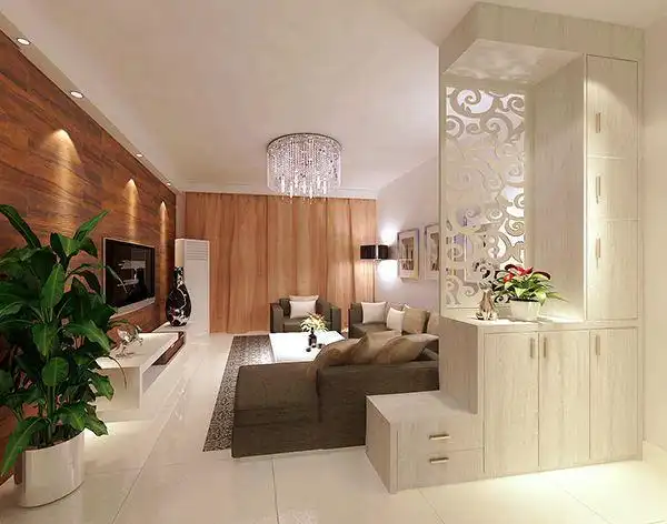 小户型进门直面客厅?这3种玄关邻居看了都羡慕