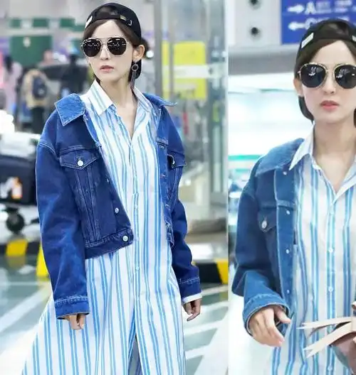 牛仔短外套是今年秋天最时髦的单品没有之一宋茜杨幂都在穿