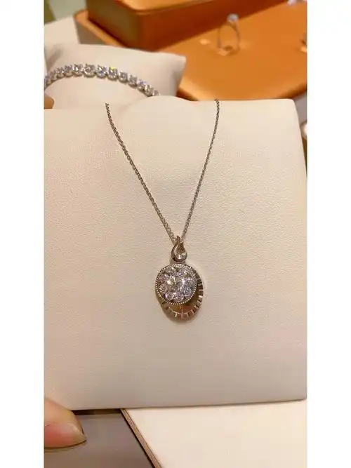 周大福1961系列克拉钻手链春雪项链钻石项链