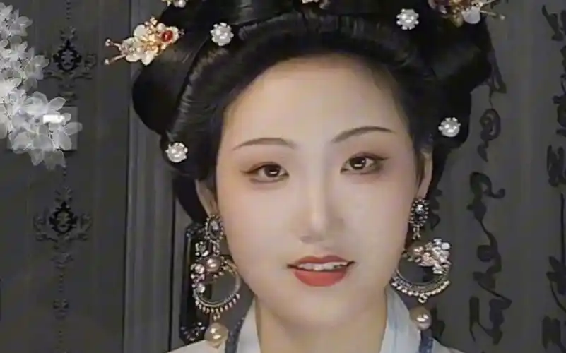 唐明皇王皇后发型壹