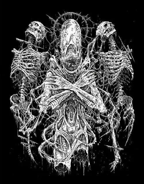 美国插画师 mark riddick的黑暗风死灵插画 Σ插画图片壁纸