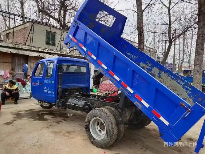 秦皇岛17年五征五轮平板货车,3.4米,工程自卸