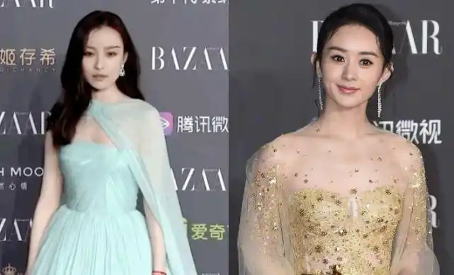 同样都是冯绍峰女友们赵丽颖倪妮同框粉丝一眼就看出谁更美